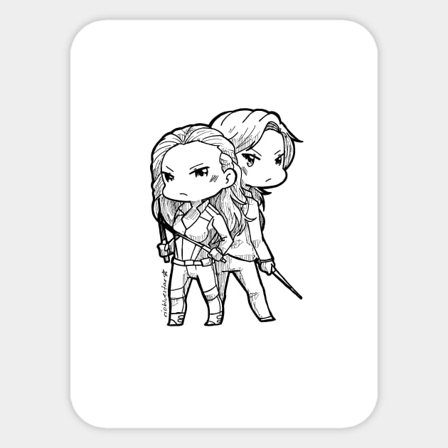 Avalance Sticker by riozaki21